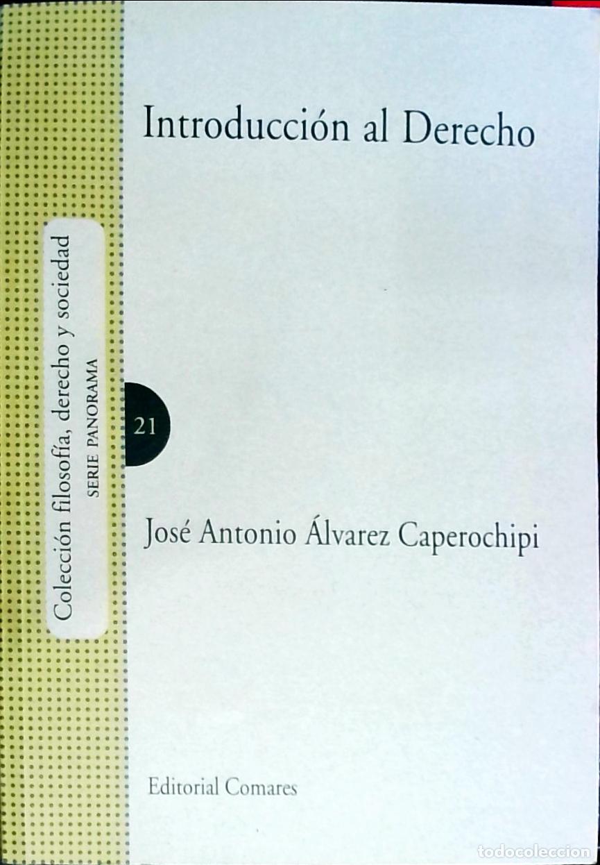 books: Introducci&oacute;n al derecho - &Aacute;lvarez Caperochipi, Jos&eacute;: