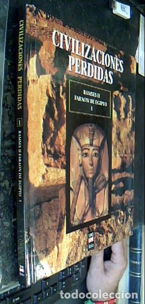 Libros: Civilizaciones perdidas. Ramses II, Fara&oacute;n de Egipto I - Autores varios: