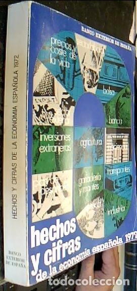 B&uuml;cher: Hechos y cifras de la econom&iacute;a espa&ntilde;ola 1972 - Autores varios: