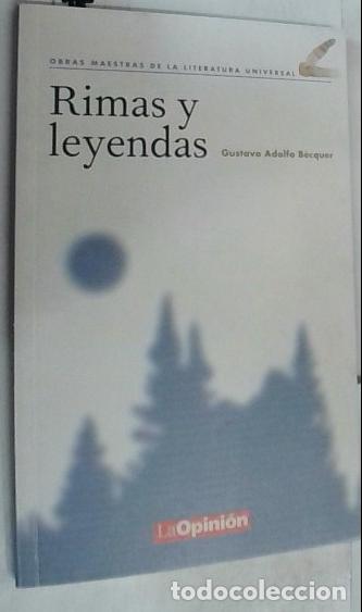Libros: Rimas y leyendas - B&eacute;cquer, Gustavo Adolfo:
