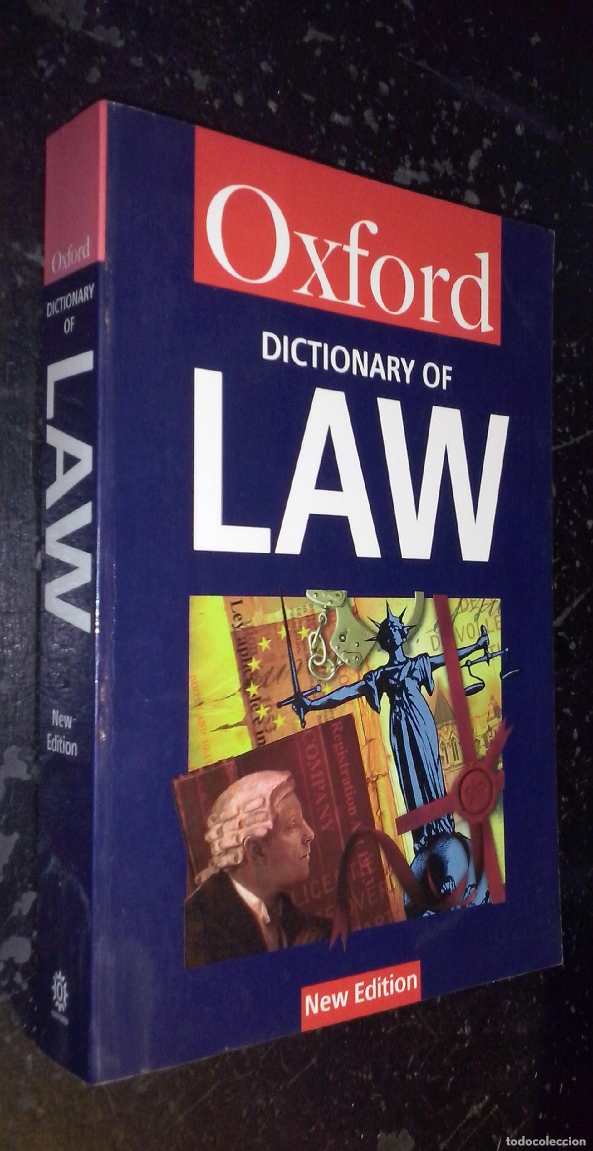 Livros em segunda m&atilde;o: Oxford Dictionary of Law - MARTIN, Elizabeth A.: