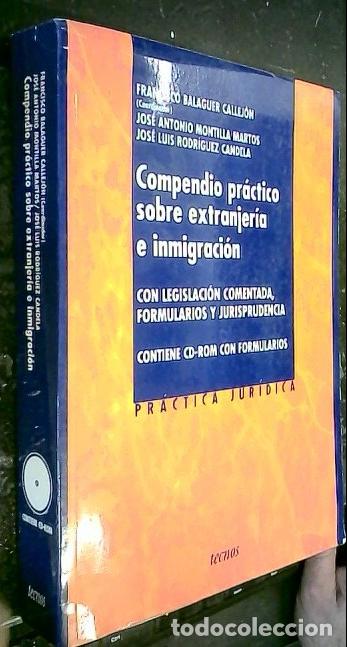 B&uuml;cher: Compendio pr&aacute;ctico sobre extranjer&iacute;a e inmigraci&oacute;n. Con legislaci&oacute;n comentada, formularios y jurispr