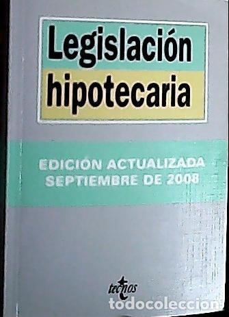B&uuml;cher: Legislaci&oacute;n hipotecaria - Bercovitz Rodr&iacute;guez-Cano, Rodrigo: