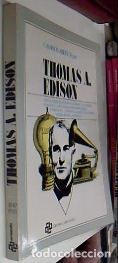 Libros: Thomas A. Edison. Caminos abiertos por - MART&Iacute;NEZ LA&Iacute;NEZ, Fernando: