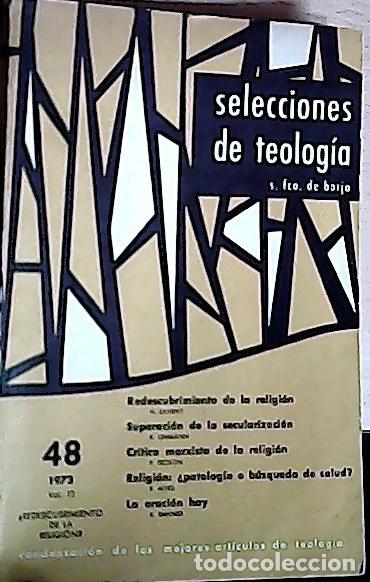 Libri di seconda mano: Selecciones de teolog&iacute;a - BORJA, Francisco de: