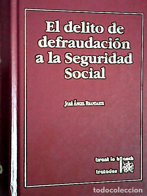 Libros: El delito de defraudaci&oacute;n a la seguridad social - Brandariz Garc&iacute;a, Jos&eacute; &Aacute;ngel: