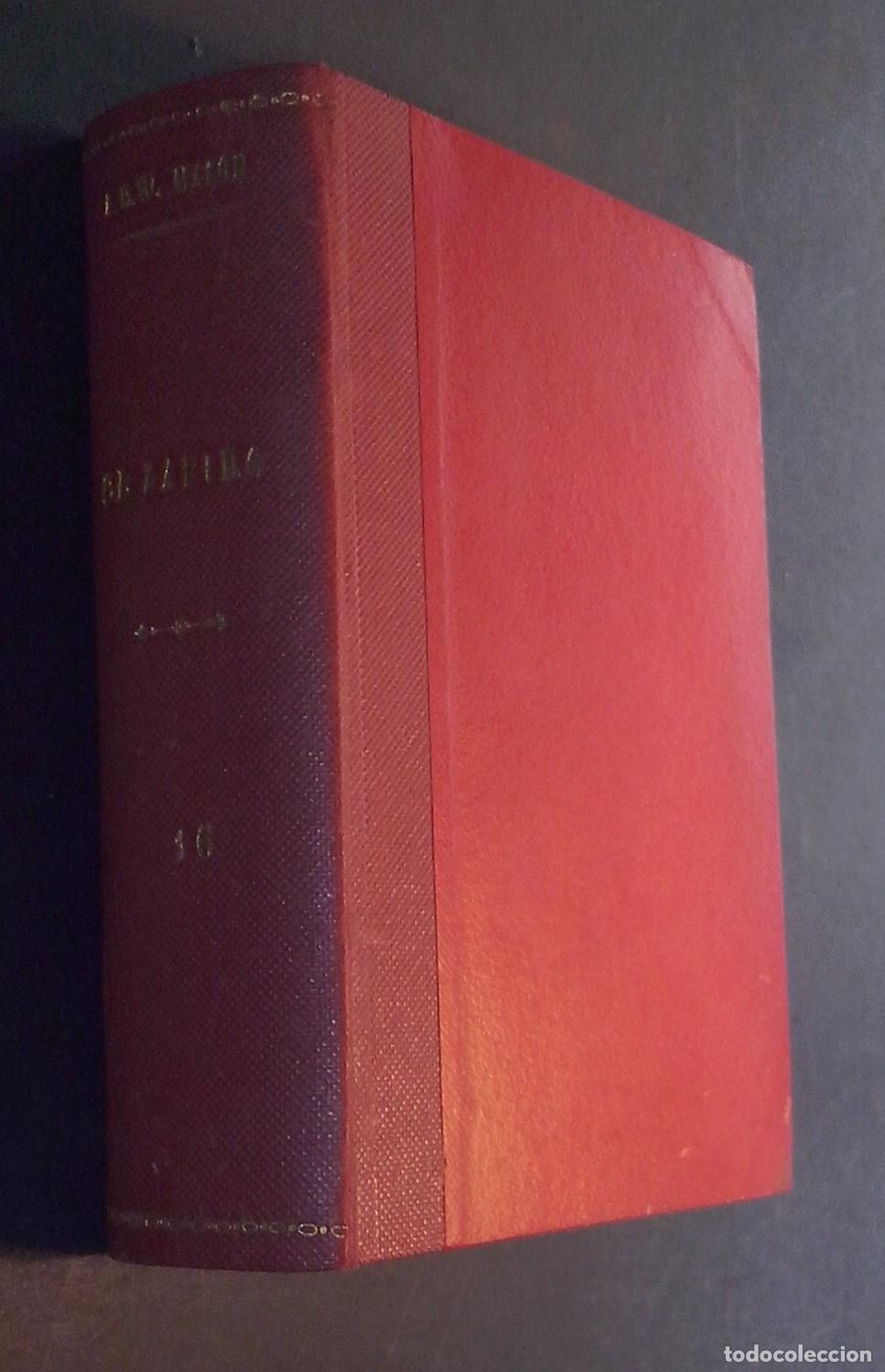 B&uuml;cher: El zafiro. Toque de difuntos. Un cuchillo en mi espalda - MASON, A. E W.; MURRAY RUSSELL, Charlotte