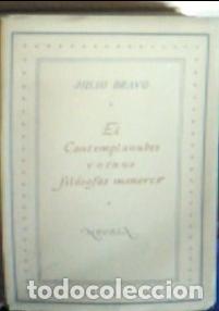 books: El contemplanubes y otros fil&oacute;sofos menores - Bravo, Julio: