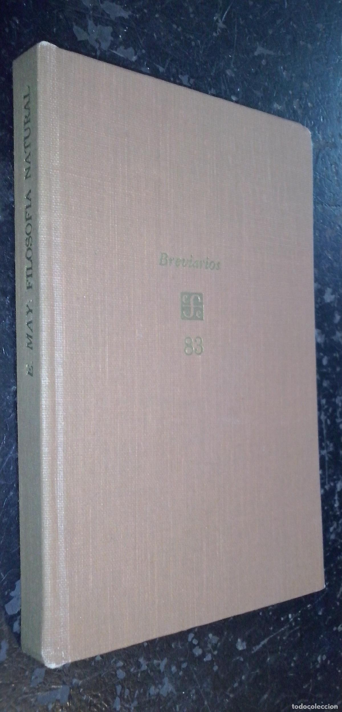 Libri di seconda mano: Filosof&iacute;a natural - MAY, Eduard: