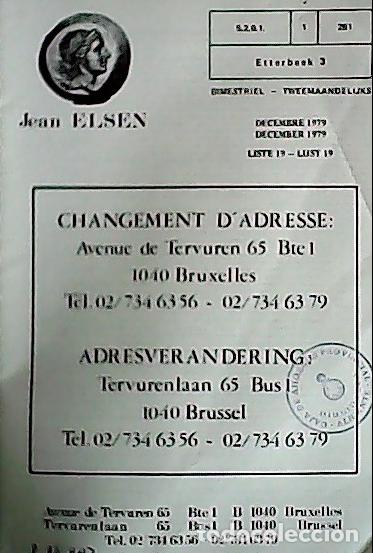 Libri di seconda mano: Jean Elsen. Liste 19. Decembre. 1979. 180 items - CATALOG LISTE:
