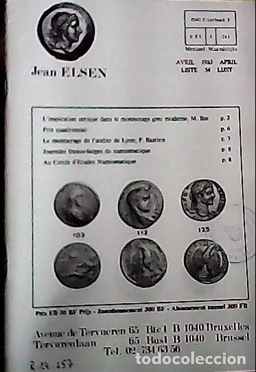 Libros: Jean Elsen. Liste 54. Avril. 1983. 1427 items - CATALOG LISTE: