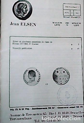 Libri di seconda mano: Jean Elsen. Liste 79. Mai - Juin. 1985. 1253 items - CATALOG LISTE: