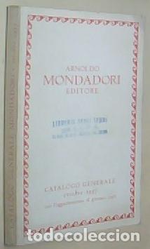 Libri di seconda mano: Arnoldo Mondadori Editore. Catalogo Generale. Ottobre 1957 con l aggiornamento al gennaio 1958 - CAT