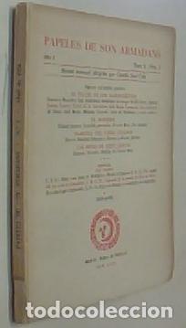 Libri di seconda mano: Papeles de Son Armadans. A&ntilde;o I. Tomo I. N&ordm; I. Abril, 1956. Revista mensual dirigida por ... - CELA,