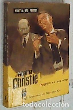 Libri di seconda mano: Tragedia en tres actos. Selecciones de Biblioteca Oro. N&ordm; 155 - CHRISTIE, Agatha: