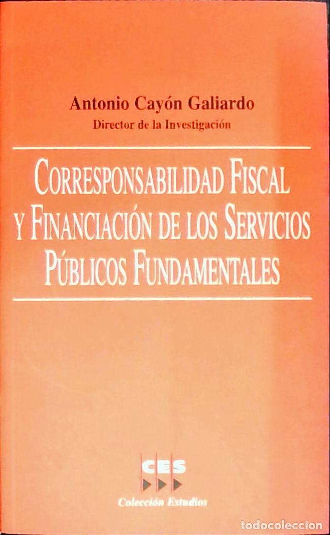 Livros em segunda m&atilde;o: Corresponsabilidad fiscal y financiaci&oacute;n de los servicios p&uacute;blicos fundamentales - CAYON GALIARDO, A