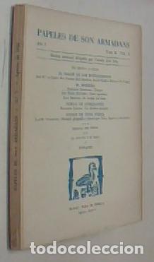 Livres: Papeles de Son Armadans. A&ntilde;o I. Tomo II. N&ordm; V. Agosto, 1956. Revista mensual dirigida por ... - CELA