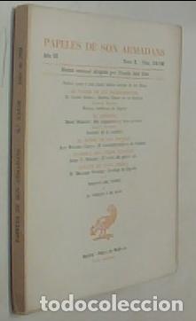 Libri di seconda mano: Papeles de Son Armadans. A&ntilde;o III. Tomo X. N&ordm; XXVIII. Julio, 1958. Revista mensual dirigida por ... -