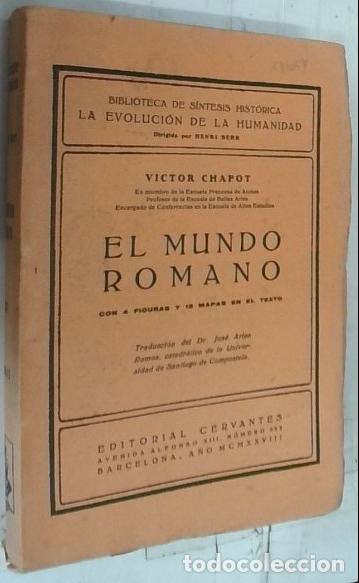 books: El mundo romano - Chapot, Victor: