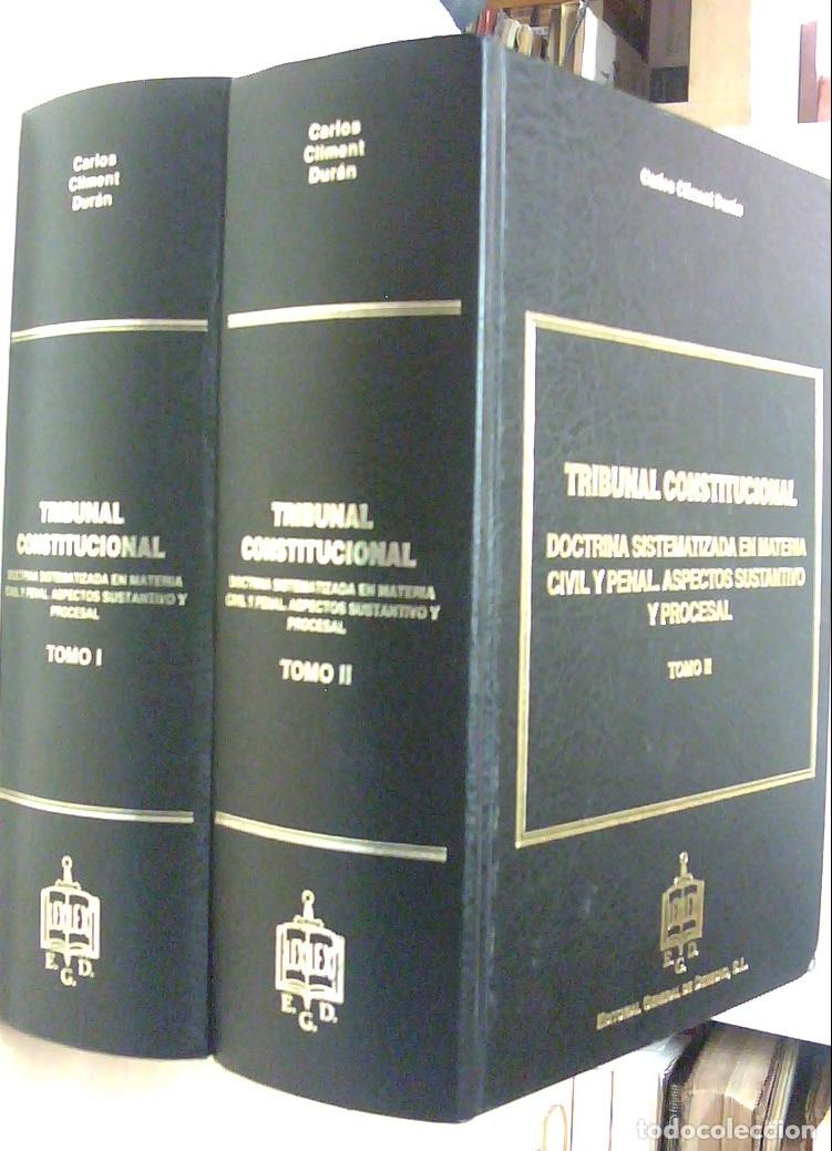 Libri di seconda mano: Tribunal Constitucional. Doctrina sistematizada en materia civil y penal. Aspectos sustantivos y pro
