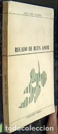 Libri di seconda mano: Recado de buen amor - CUADROS, Juan Jos&eacute;: