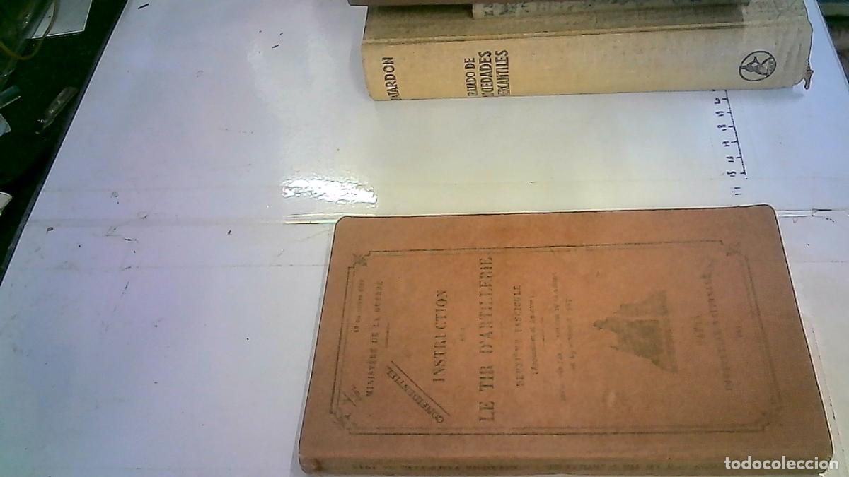 books: Instruction sur le tir d artillerie. Deuxieme fascicule (appendices et annexes) - MILITARIA:
