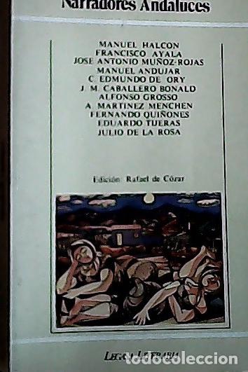 books: Narradores andaluces - C&oacute;zar, Rafael de: