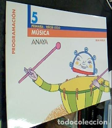 Livros em segunda m&atilde;o: Programaci&oacute;n 5&ordm; primaria, tercer ciclo m&uacute;sica. Deja huella - Cristina Fern&aacute;ndez y Elena Higaldo: