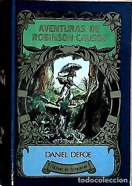 Libros: Aventuras de Robinson Crusoe - Defoe, Daniel: - Foto 1