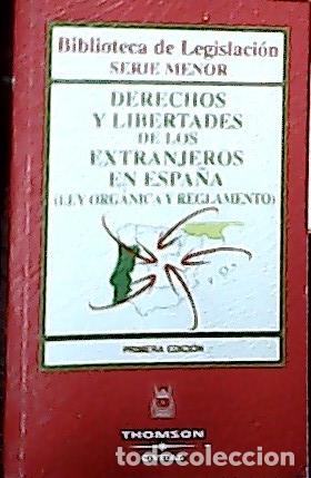 Livros em segunda m&atilde;o: Derechos y libertades de los extranjeros en Espa&ntilde;a - Delgado Porras, Antonio Editorial Aranzadi: