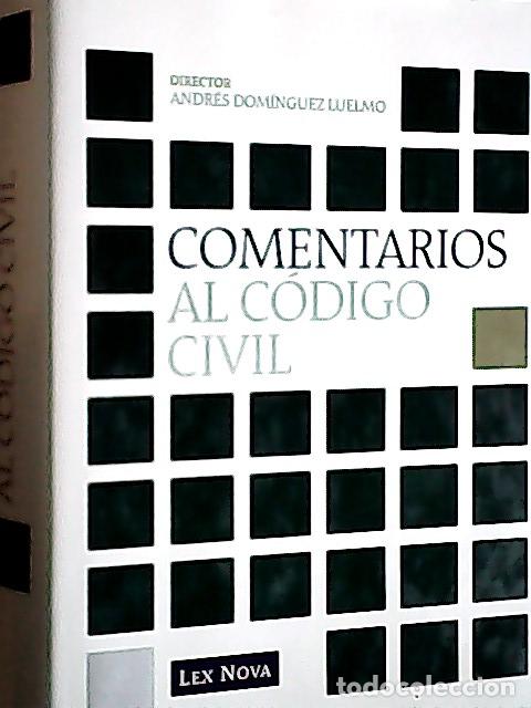 books: Comentarios al C&oacute;digo Civil - Dom&iacute;nguez Luelmo, Andr&eacute;s: