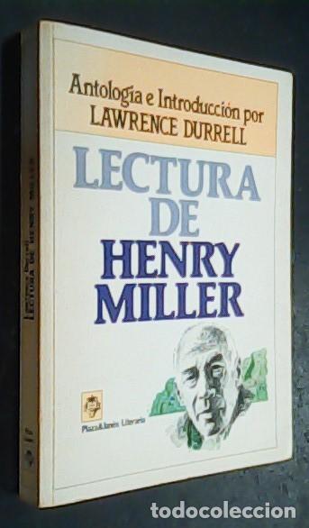 Libros: Lectura de Henry Miller - DURRELL, Lawrence: