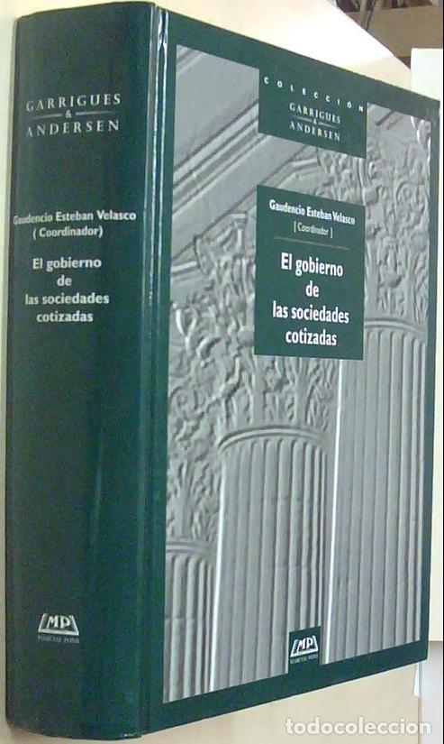 B&uuml;cher: El gobierno de las sociedades cotizadas - ESTEBAN VELASCO, Gudencio (Cordinador) - AA.VV.: