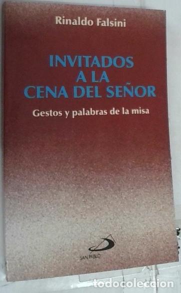 Livros em segunda m&atilde;o: Invitados a la cena del Se&ntilde;or. Gestos y palabras de la misa - Falsini, Rinaldo: