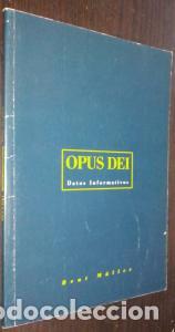Libri di seconda mano: Opus Dei. Datos informativos - M&Uuml;LLER, Beat: