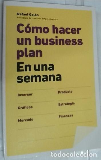 Livres: C&oacute;mo hacer un business plan en una semana - Gal&aacute;n, Rafael: