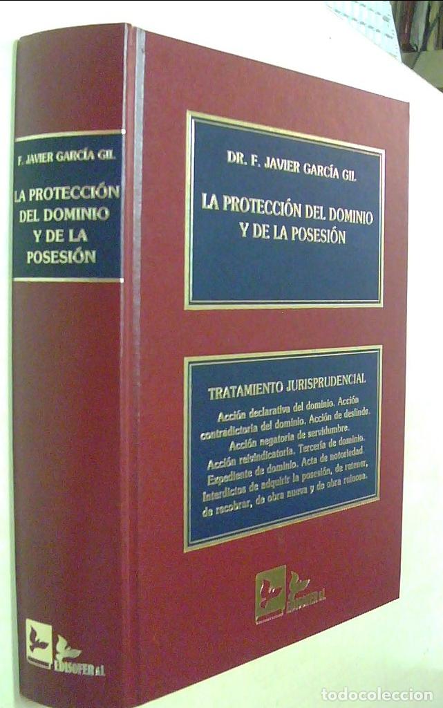 Libri di seconda mano: La protecci&oacute;n de dominio y de la posesi&oacute;n. Tratamiento jurisprudencial - GARCIA GIL, F. Javier: