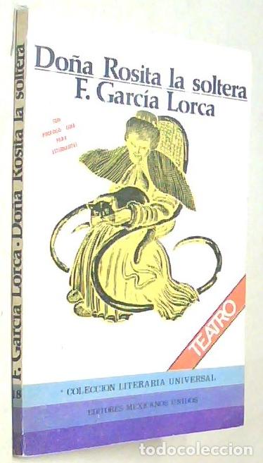 Libri di seconda mano: Do&ntilde;a Rosita la soltera - GARCIA LORCA, Federico:
