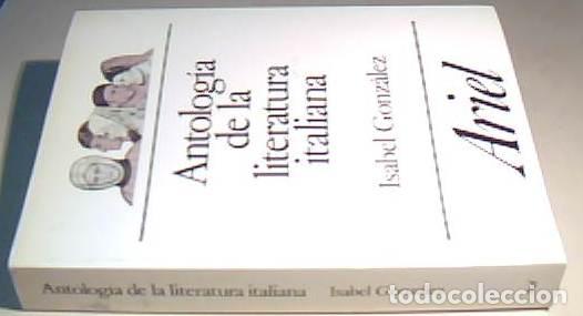 Libros: Antolog&iacute;a de la literatura italiana - GONZALEZ, Isabel: