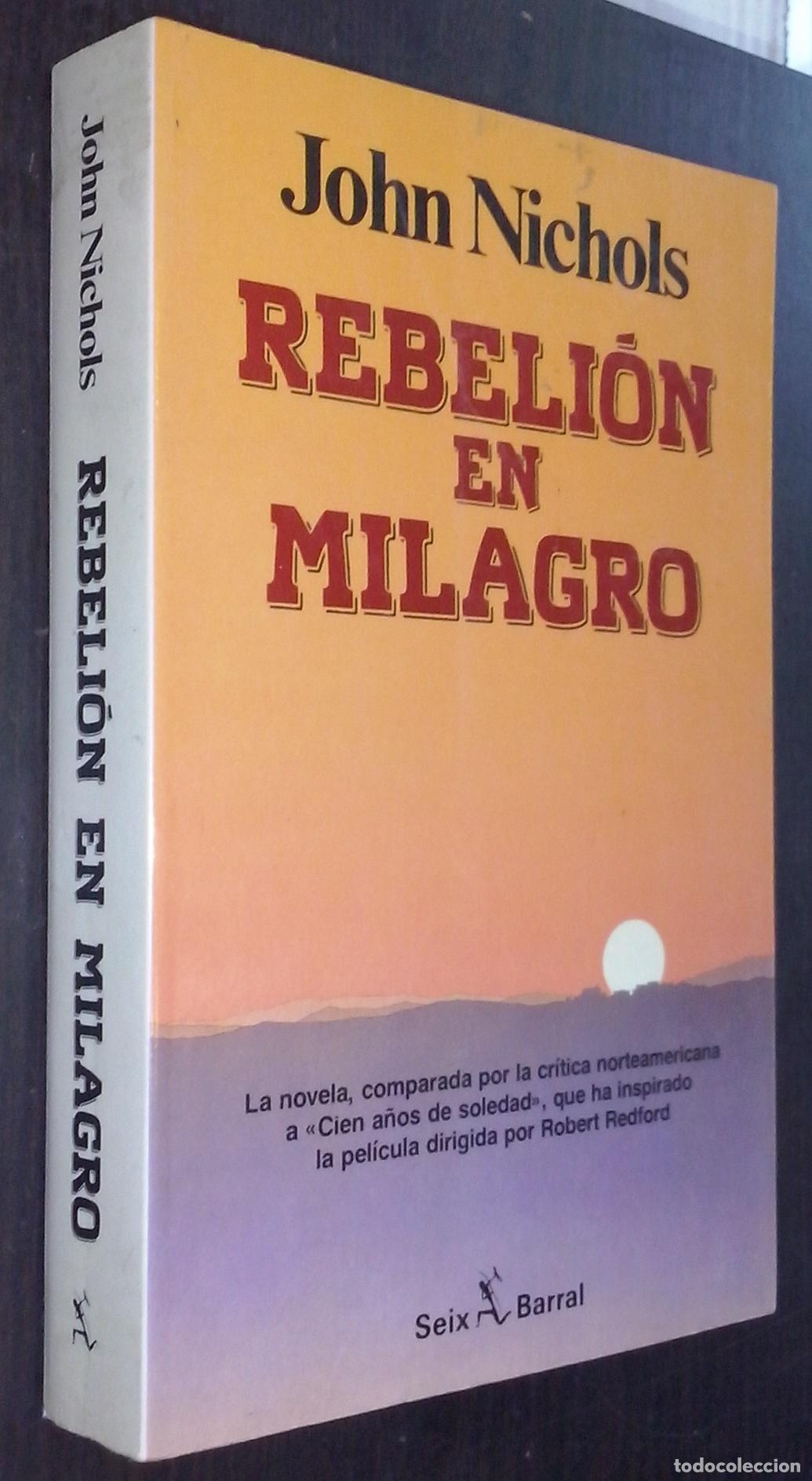 Libros: Rebeli&oacute;n en milagro - NICHOLS, John: - Foto 1