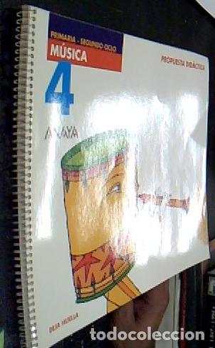 Libros: Primaria segundo ciclo m&uacute;sica 4&ordm;. Propuesta did&aacute;ctica. Deja huella - GRUPO A.R.T.E: