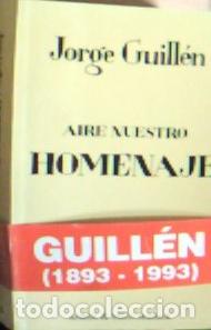 Libros: Homenaje - Guill&eacute;n, Jorge D&iacute;az de: - Foto 1