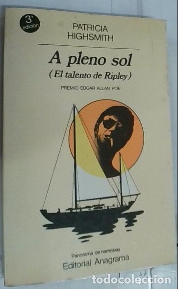 Libros: A pleno sol : el talento de Ripley - Highsmith, Pcia: - Foto 1