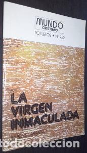 Libros: La Virgen inmaculada - OROZCO DELCLOS, Antonio: - Foto 1