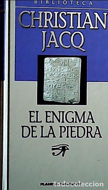 Libros: El enigma de la piedra - Jacq, Christian: - Foto 1
