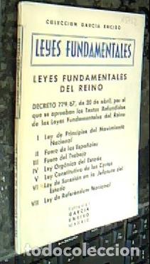 B&uuml;cher: Leyes fundamentales del Reino. Decreto 779 / 76 de 20 de abril por el que se aprueban los Textos Ref