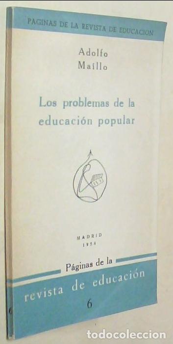 B&uuml;cher: Los problemas de la educaci&oacute;n popular - MAILLO, Adolfo: