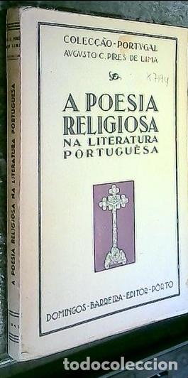 B&uuml;cher: A Poes&iacute;a Religiosa na literatura portuguesa - MACHADO, Antonio: