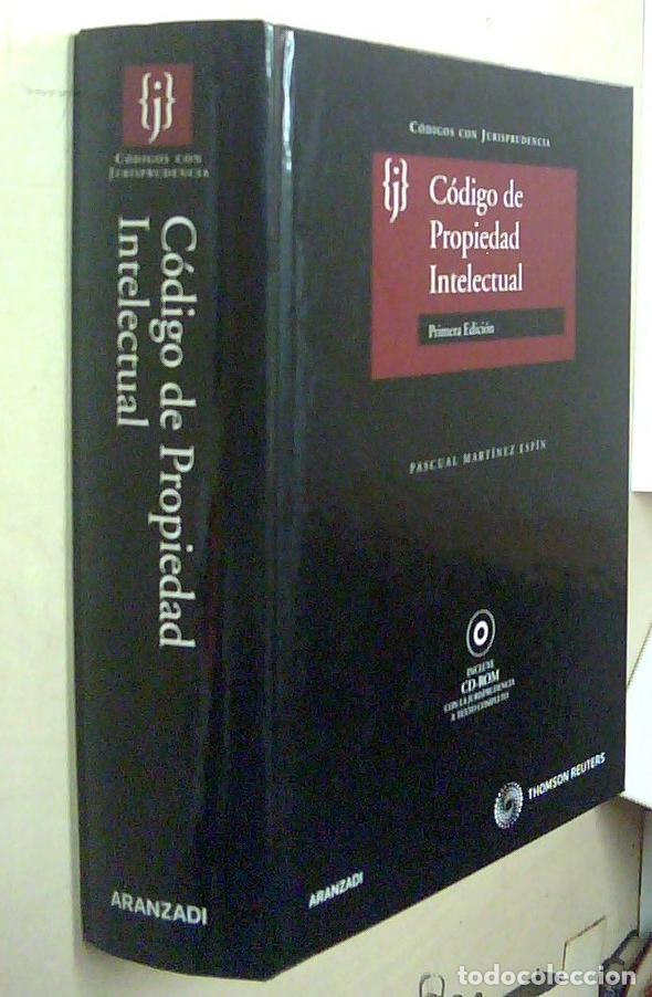 B&uuml;cher: C&oacute;digo de Propiedad Intelectual + CD-ROM con la jurisprudencia a texto completo - MARTINEZ ESPIN, Pa