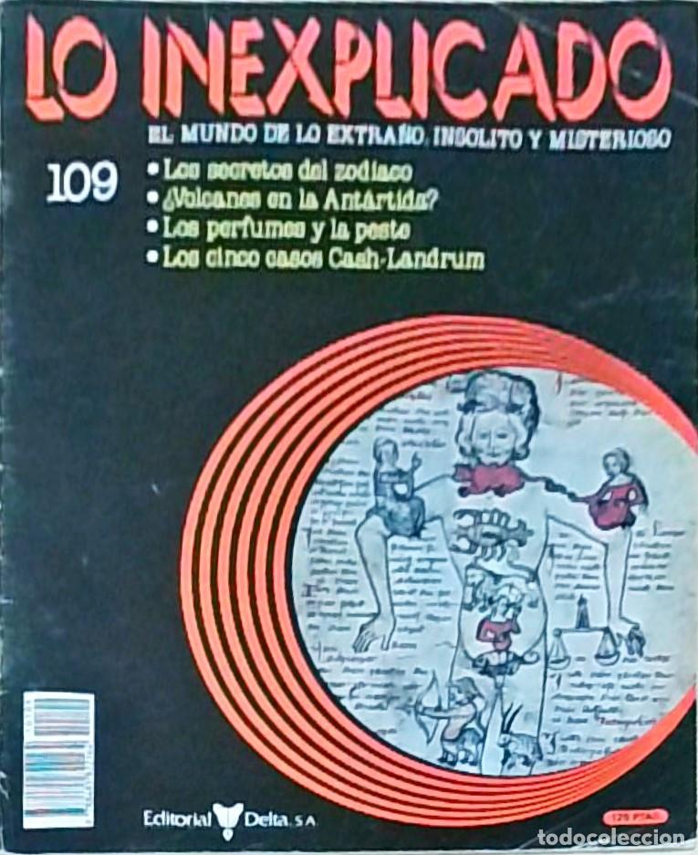 B&uuml;cher: Lo inexplicado. El mundo de lo extra&ntilde;o, ins&oacute;lito y misterioso. N&ordm; 109. Los secretos del zod&iacute;aco y Ot